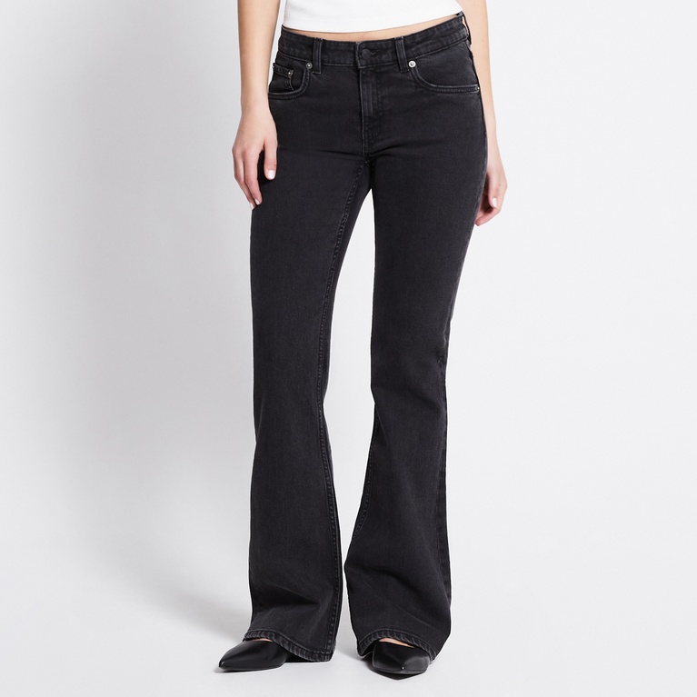 Low waist bootcut jeans "Low Boot" Black 2
